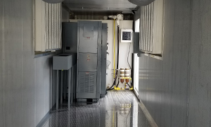 Container interior refurbished